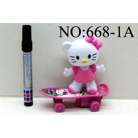 Hello kitty skateboard